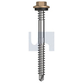 Hobsons - M6.2-13 X 65 Pale Terracotta - Cl4 As3566 + Scratchguard Vmax Sds Hex + Washer + Xgrip | Fs312-Pt (Pack Of 100)